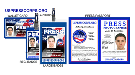 press pass,press credentials,press badge,press card,international press