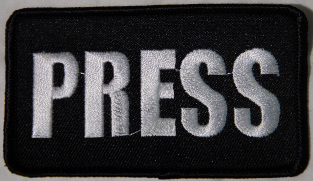 journalist badge, ID phot badge, how to get a press pass as a freelance photographer, IFPO, International Freelance Photographers Organization, American Image Press, AI Press