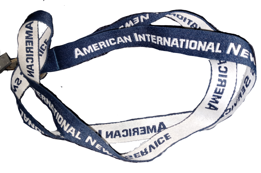 AI News Service lanyard